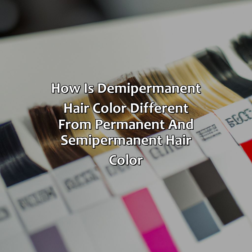 How Is Demi-Permanent Hair Color Different From Permanent And Semi-Permanent Hair Color?  - What Is Demi-Permanent Hair Color, 