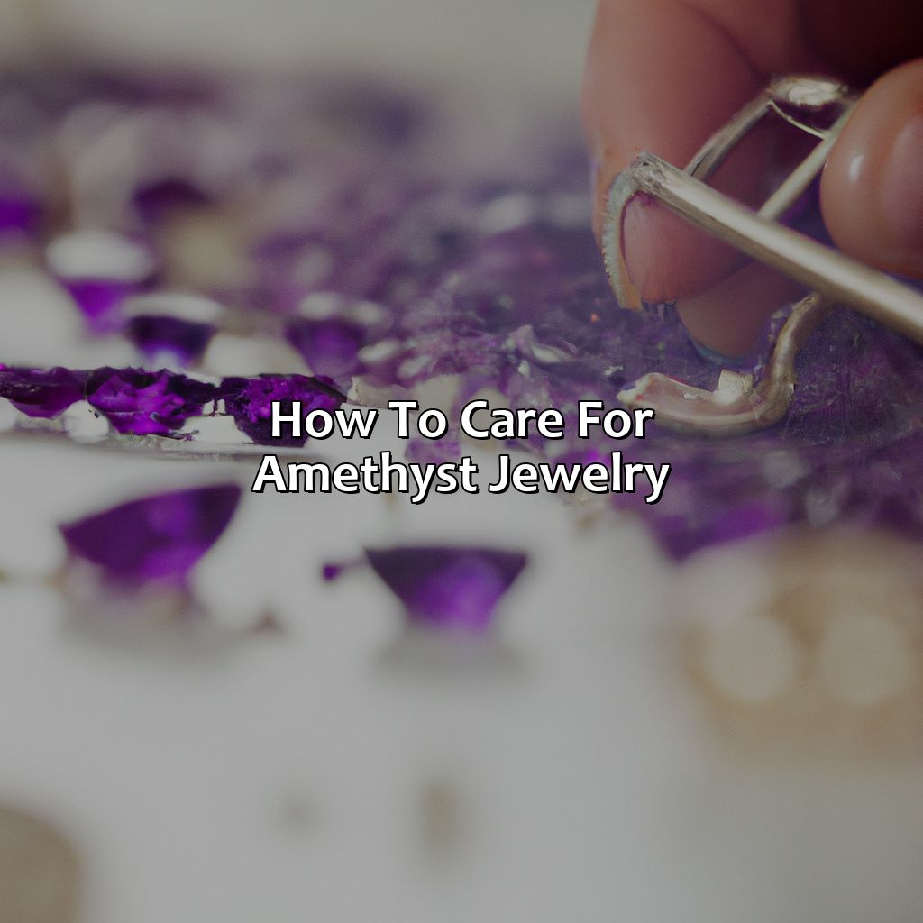 How To Care For Amethyst Jewelry  - What Is Feb Birthstone Color, 