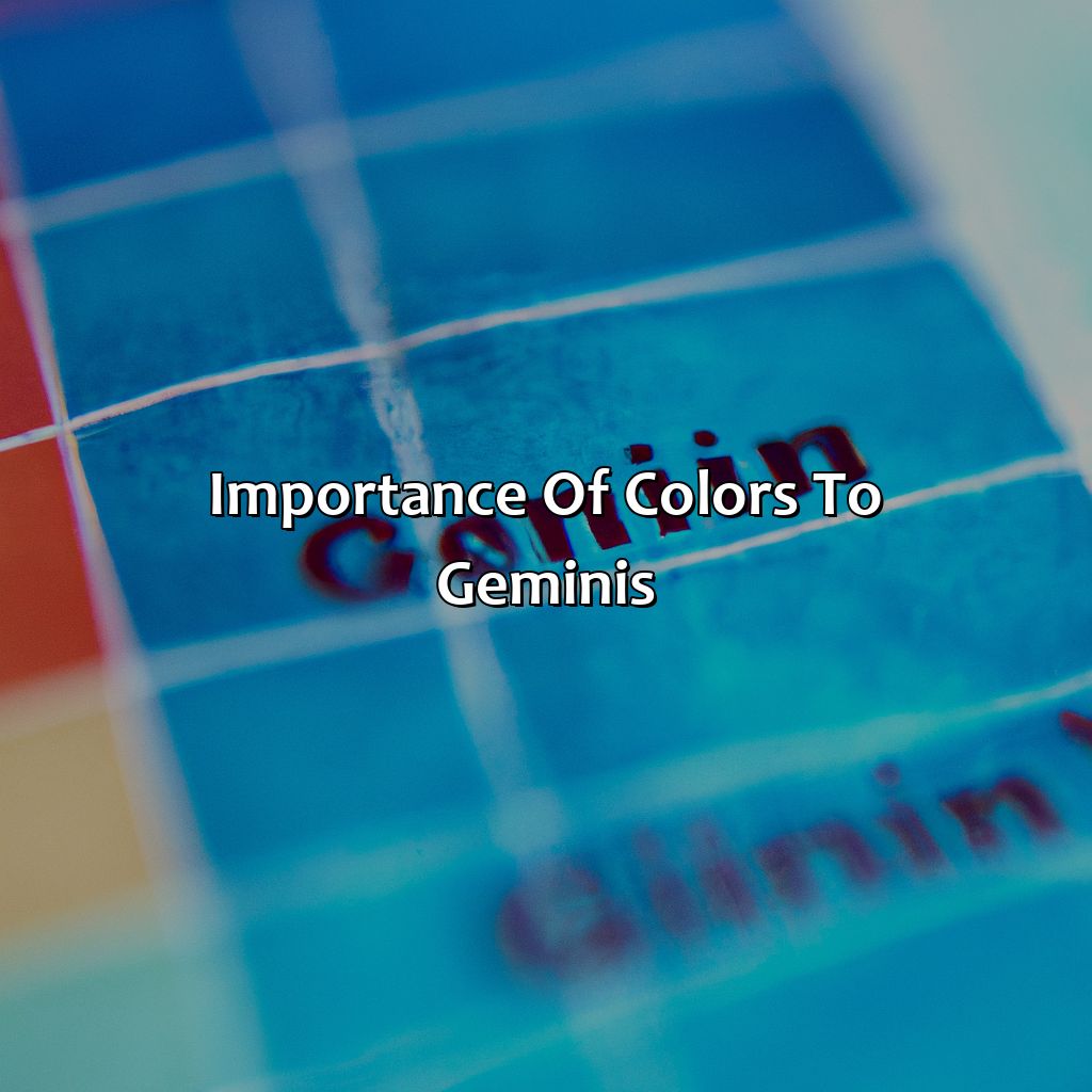 Importance Of Colors To Geminis  - What Is Gemini Favorite Color, 