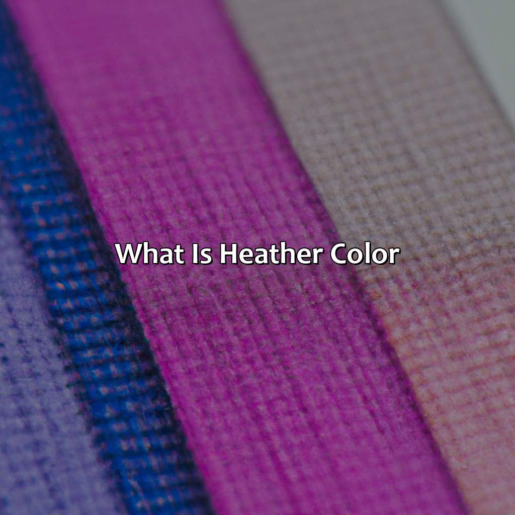 What Is Heather Color - colorscombo.com