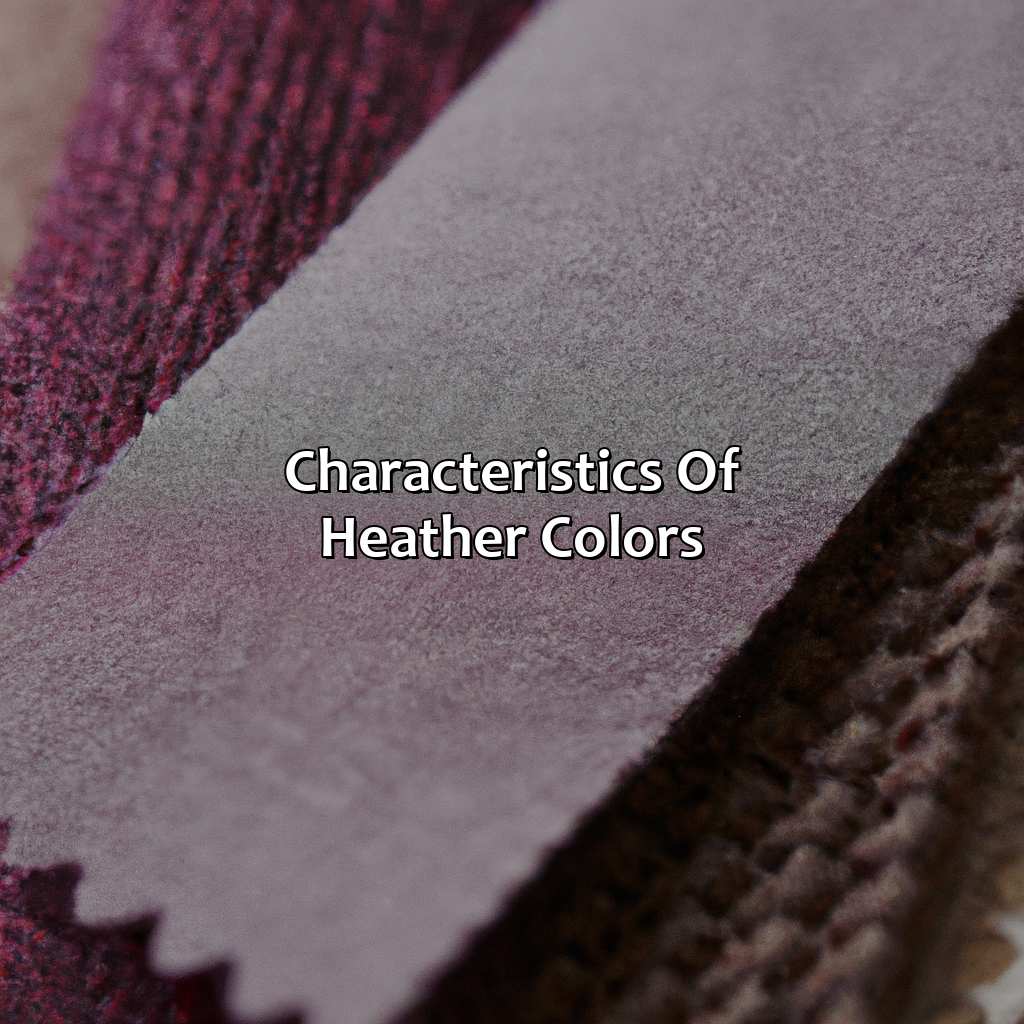 Characteristics Of Heather Colors  - What Is Heather Color, 