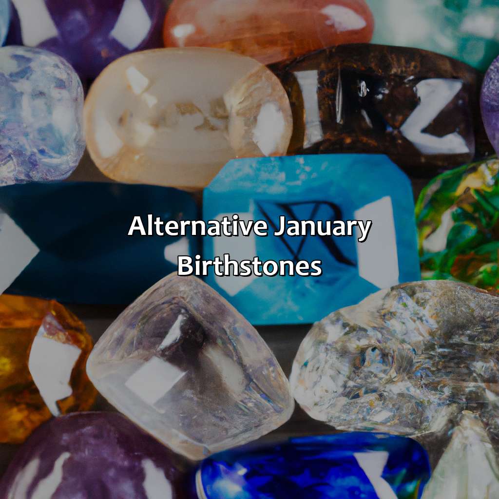 Alternative January Birthstones  - What Is January