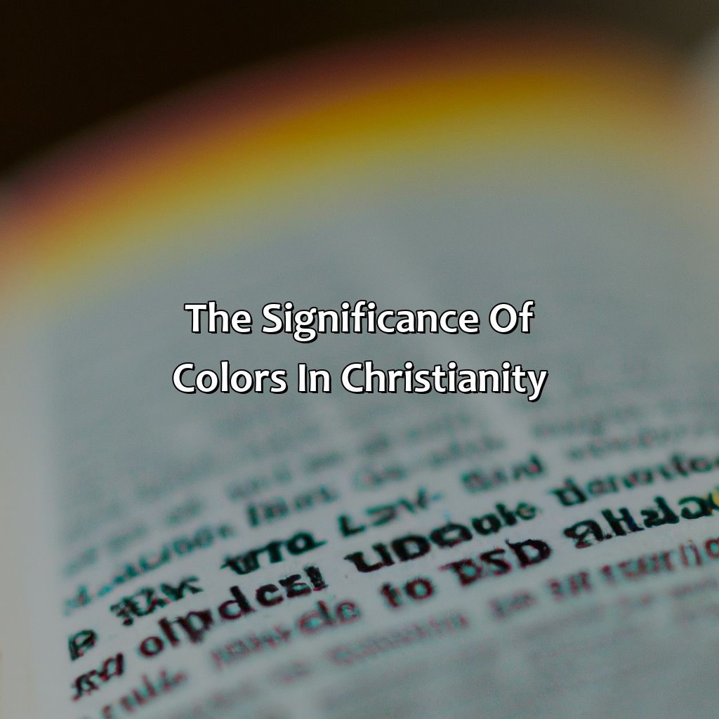 The Significance Of Colors In Christianity  - What Is Jesus Favorite Color, 