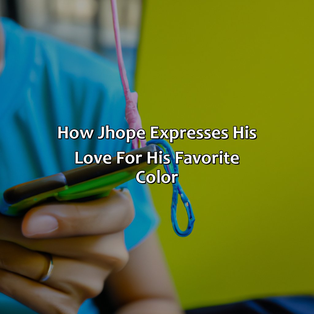 How Jhope Expresses His Love For His Favorite Color  - What Is Jhope Favorite Color, 