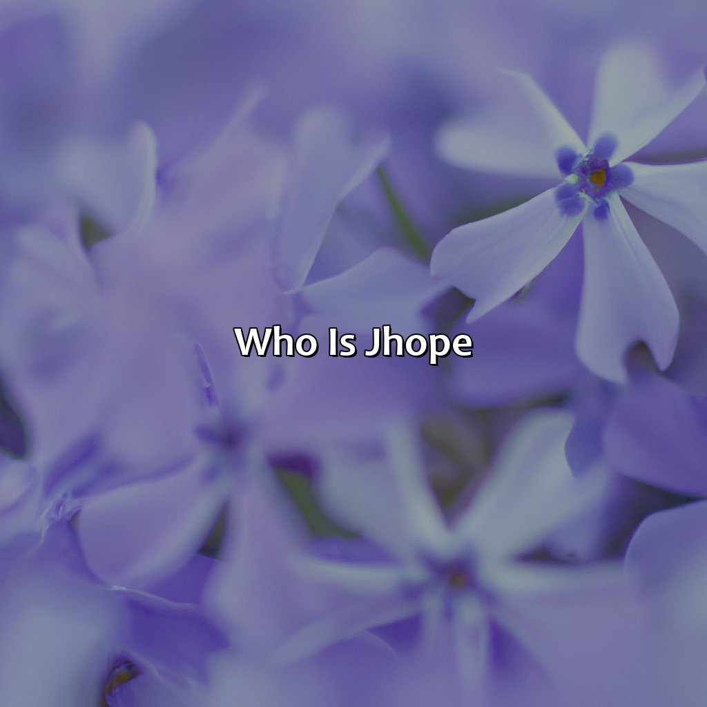 Who Is Jhope?  - What Is Jhope Favorite Color, 