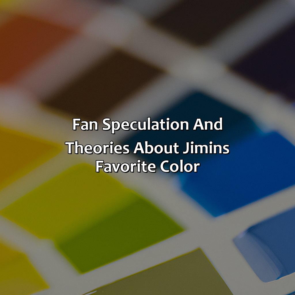 Fan Speculation And Theories About Jimin