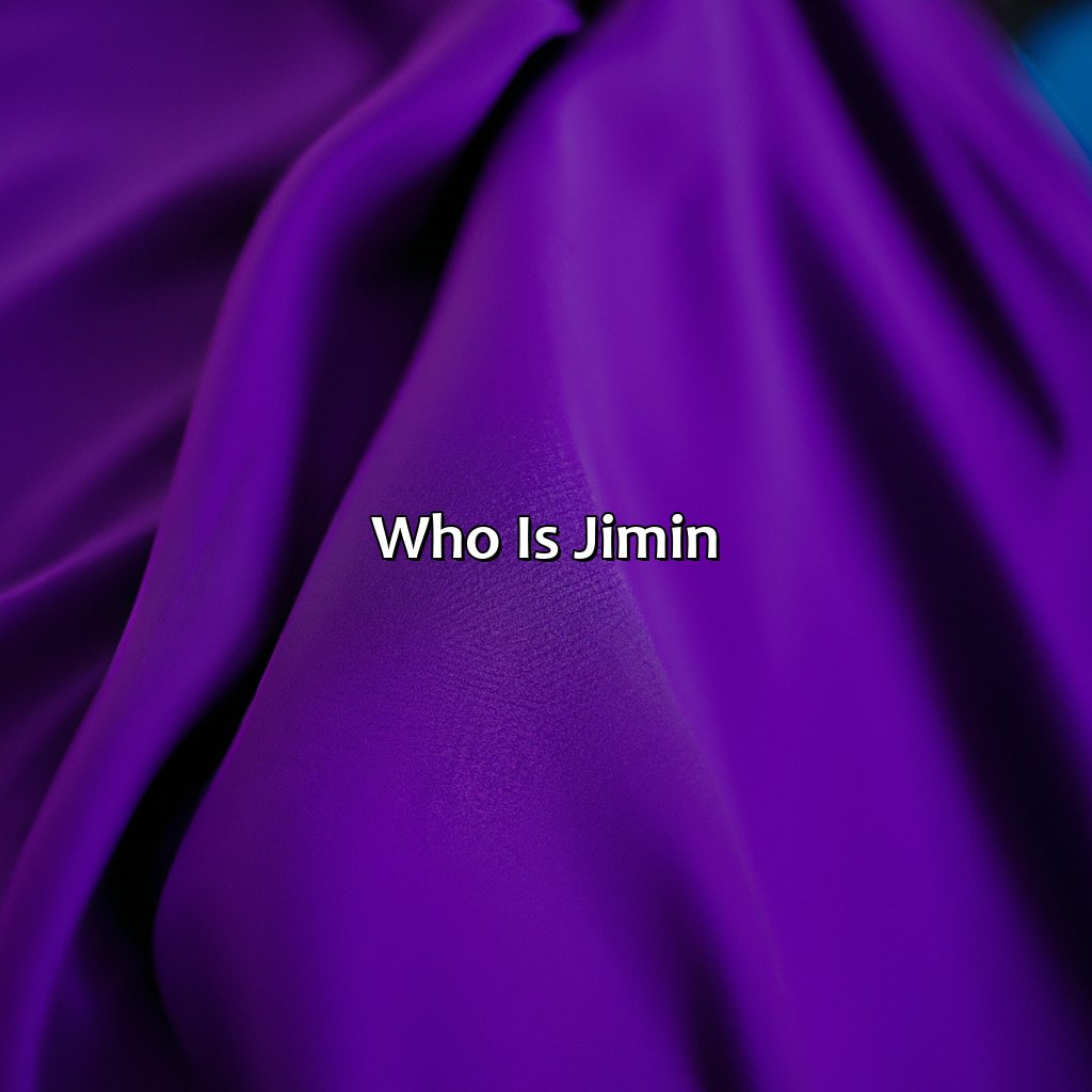 Who Is Jimin?  - What Is Jimin