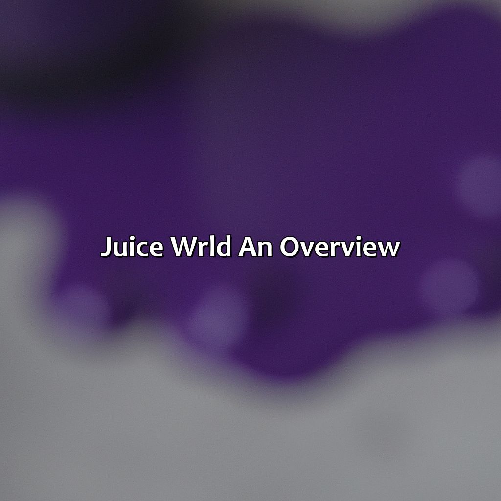 Juice Wrld: An Overview  - What Is Juice Wrld Favorite Color, 