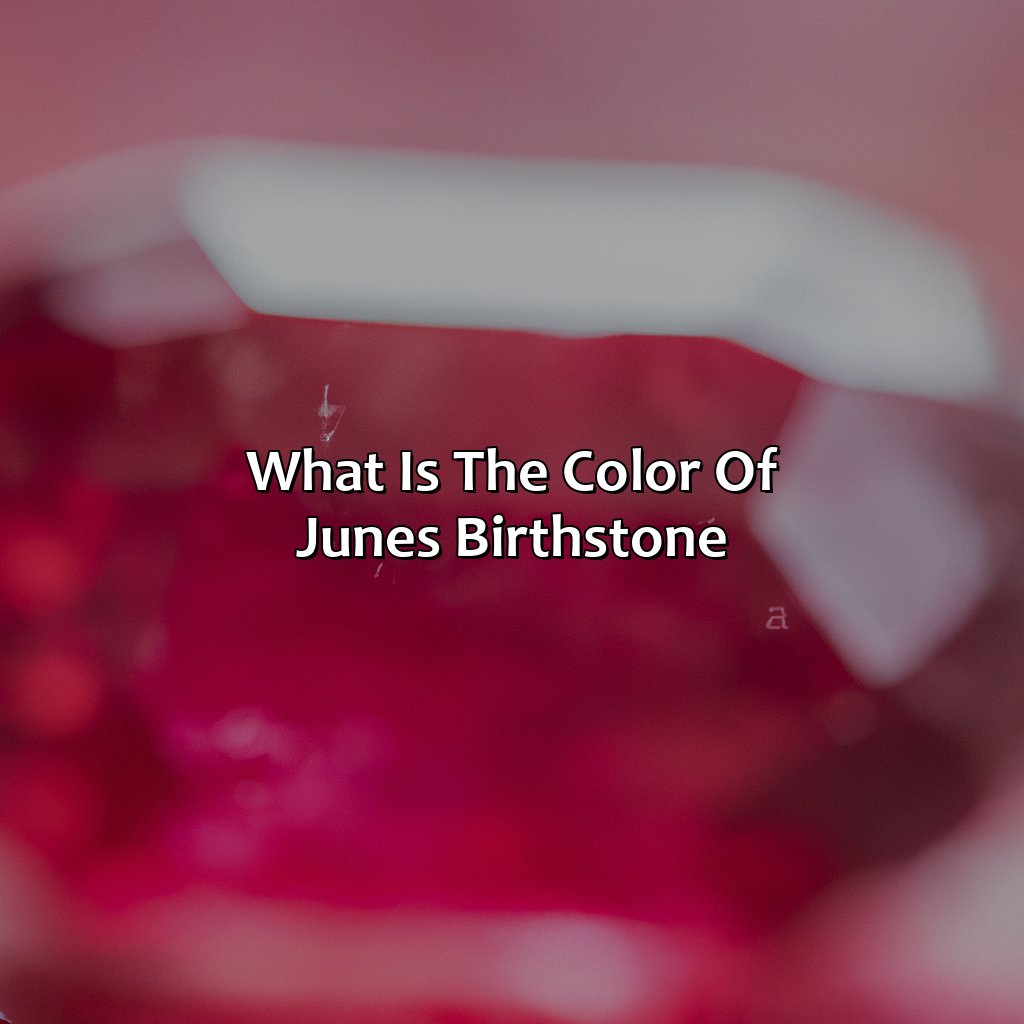 What Is The Color Of June