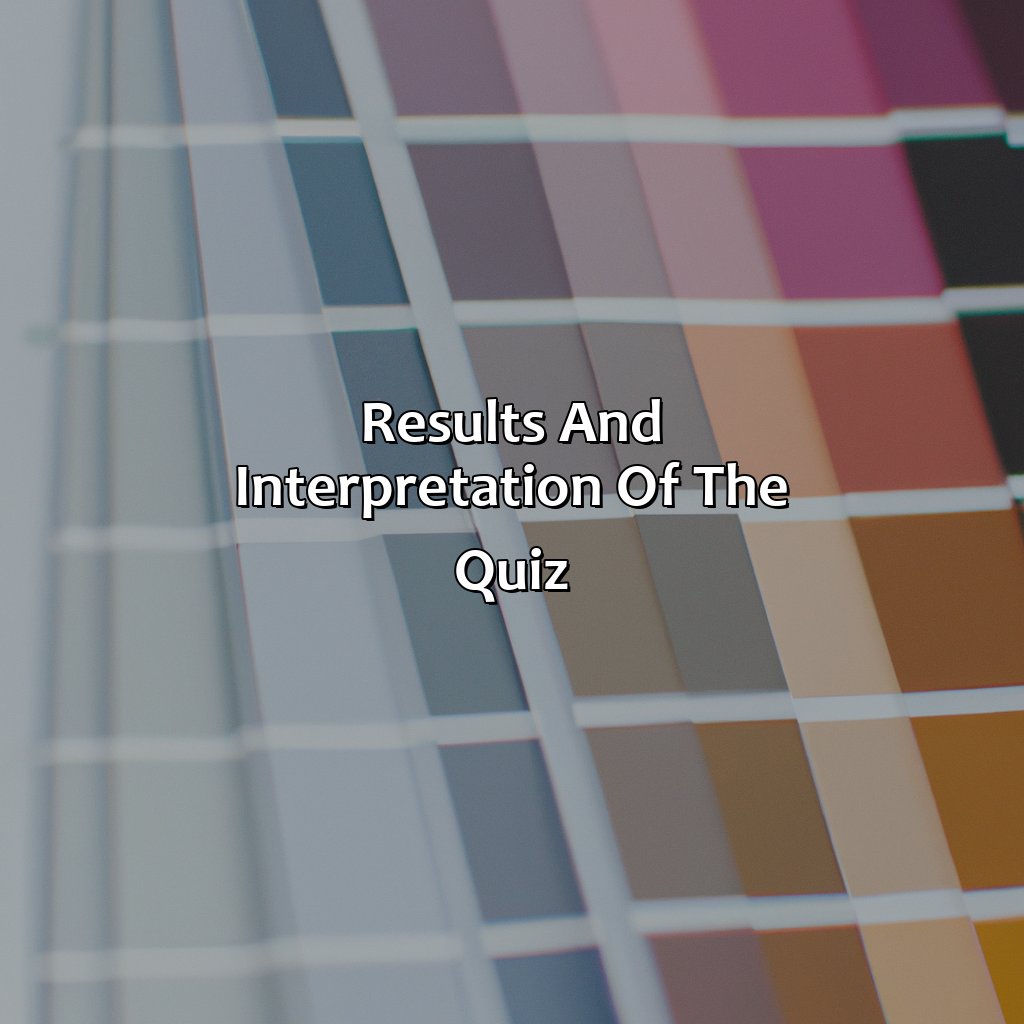 Results And Interpretation Of The Quiz  - What Is My Color Season Quiz, 