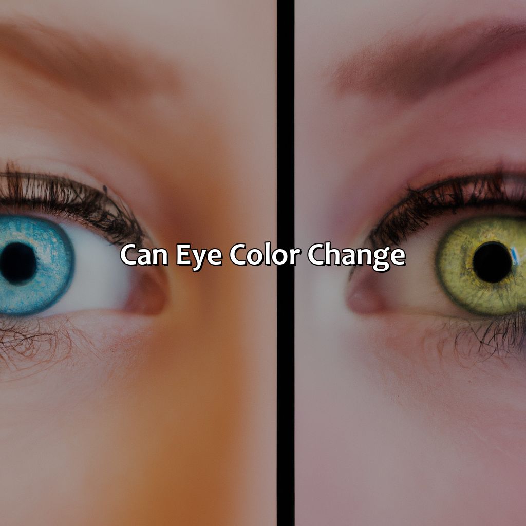 Can Eye Color Change?  - What Is My Eye Color, 