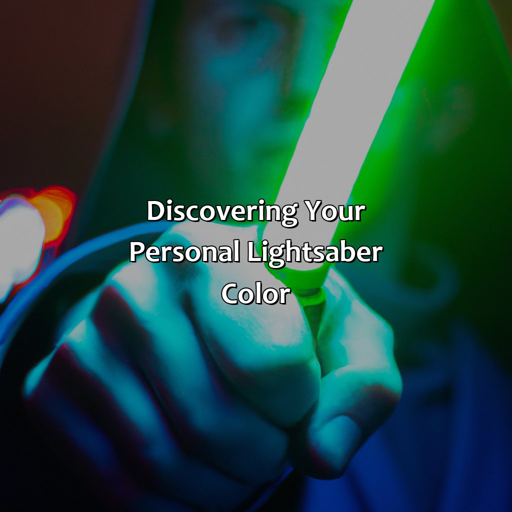 Discovering Your Personal Lightsaber Color  - What Is My Lightsaber Color, 