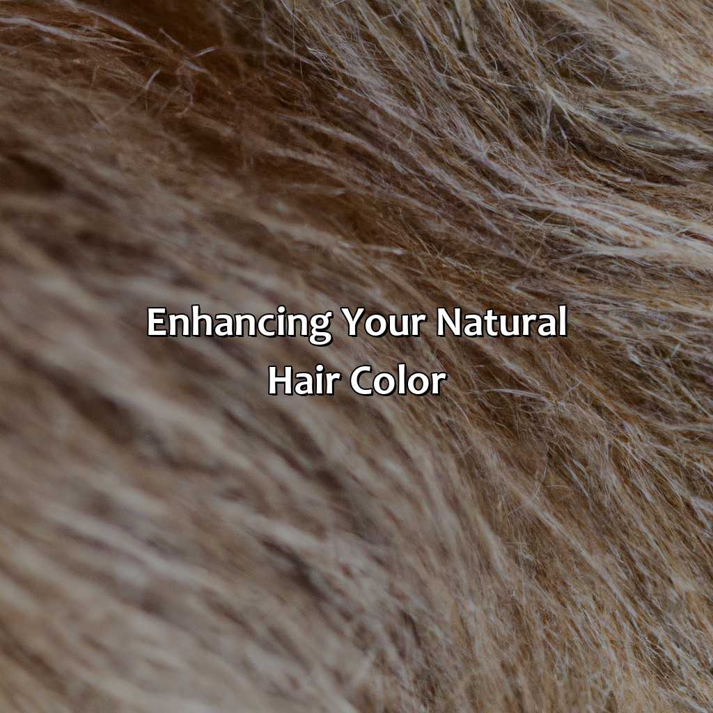 Enhancing Your Natural Hair Color  - What Is My Natural Hair Color, 