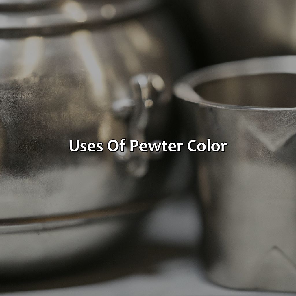 Uses Of Pewter Color  - What Is Pewter Color, 
