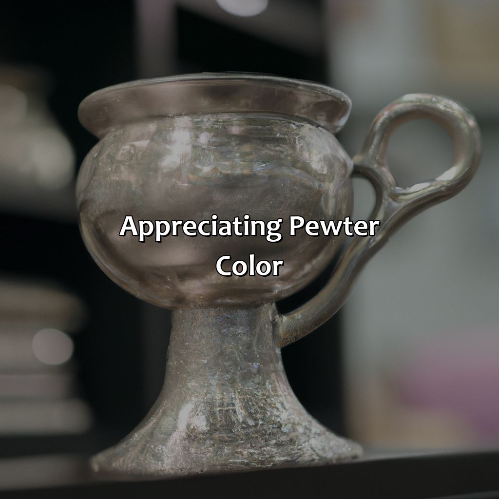 Appreciating Pewter Color  - What Is Pewter Color, 