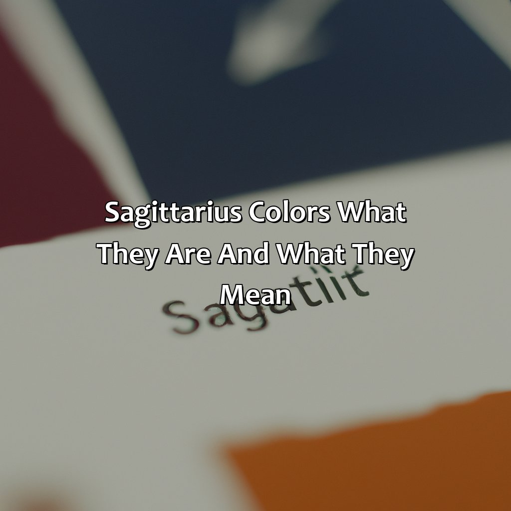 Sagittarius Colors: What They Are And What They Mean  - What Is Sagittarius Color, 