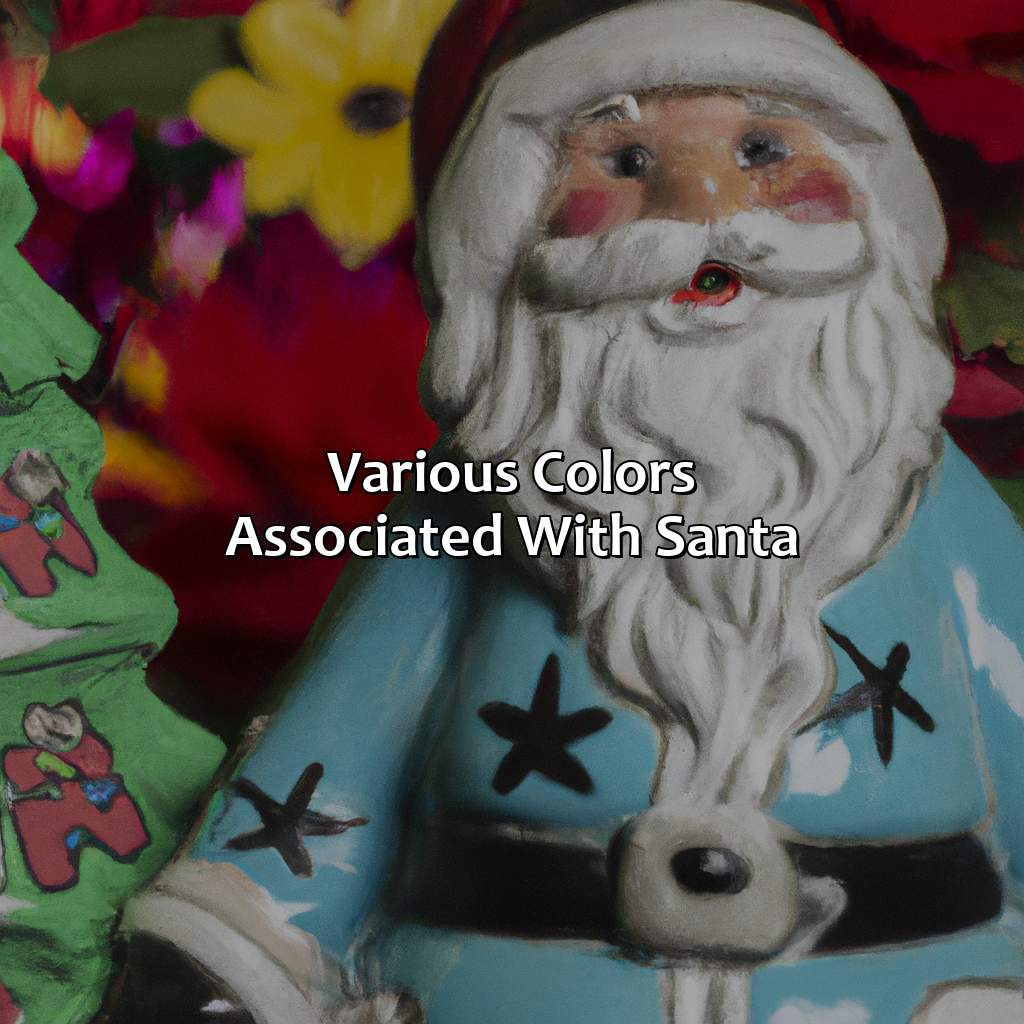 Various Colors Associated With Santa  - What Is Santa