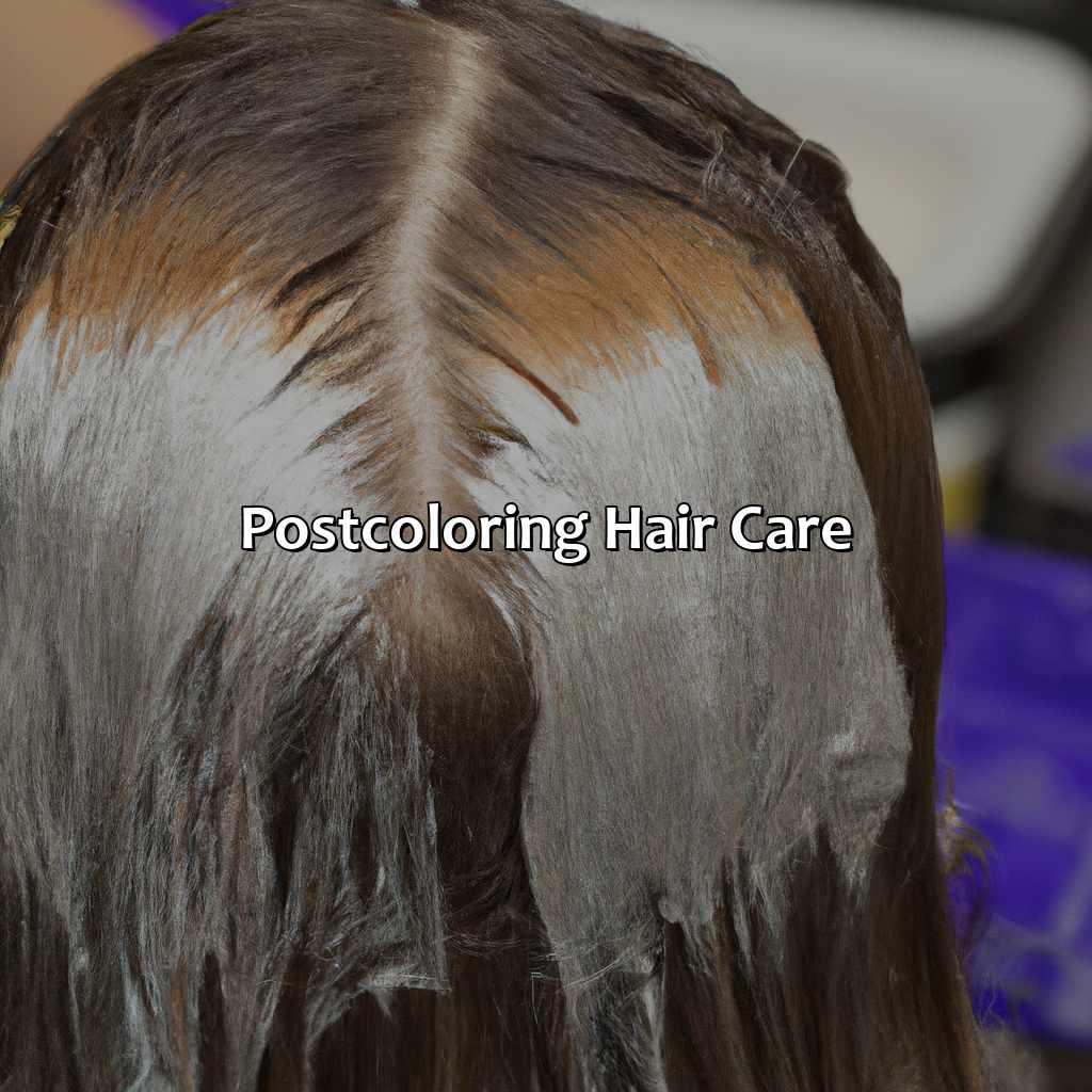 Post-Coloring Hair Care  - What Is Single Process Color, 