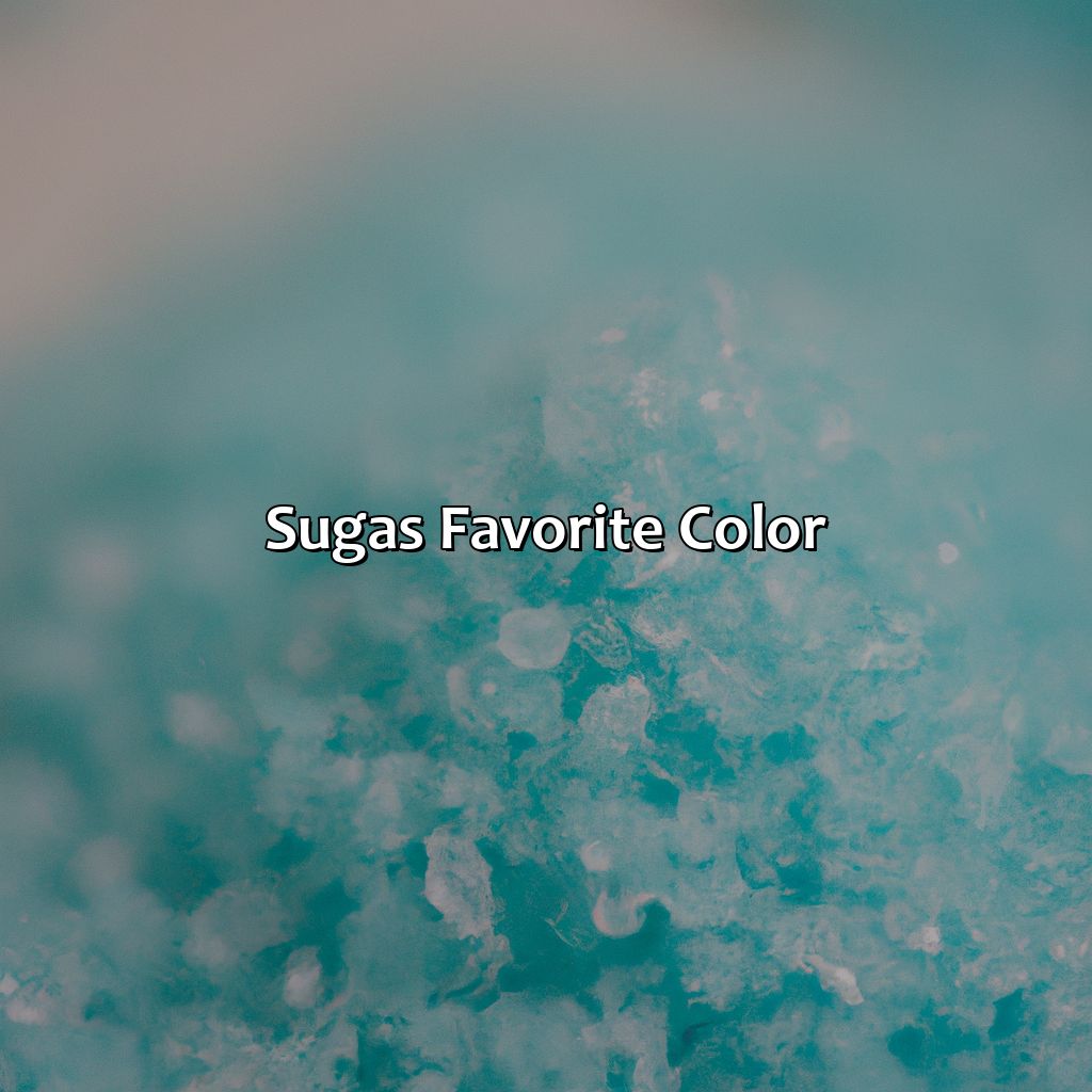 Suga’S Favorite Color  - What Is Suga Favorite Color, 