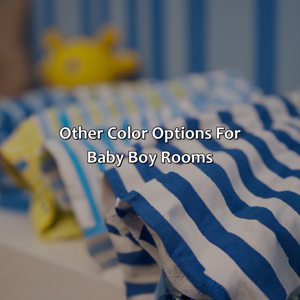 Other Color Options For Baby Boy Rooms  - What Is The Best Color For A Baby Boy Room?, 