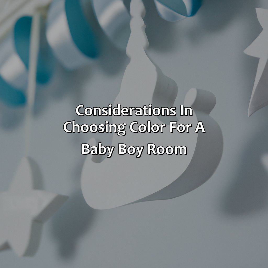 Considerations In Choosing Color For A Baby Boy Room  - What Is The Best Color For A Baby Boy Room?, 