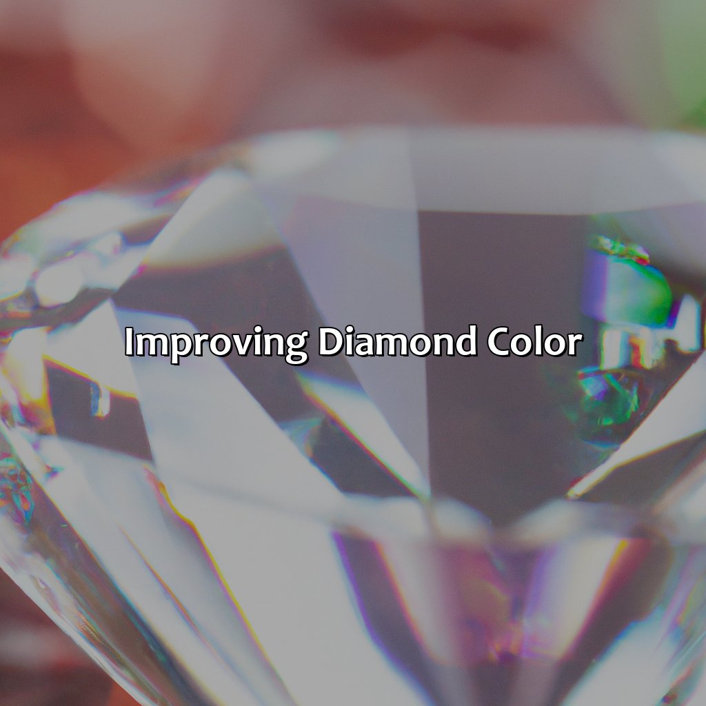 Improving Diamond Color  - What Is The Best Color For A Diamond, 