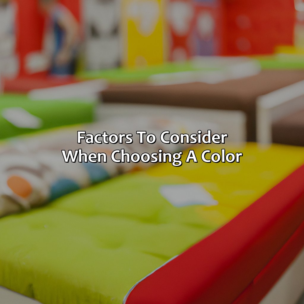 Factors To Consider When Choosing A Color  - What Is The Best Color To Sleep With, 