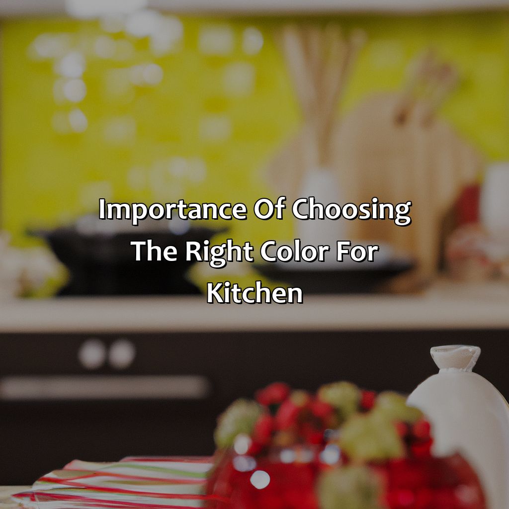 Importance Of Choosing The Right Color For Kitchen  - What Is The Best Feng Shui Color For A Kitchen?, 