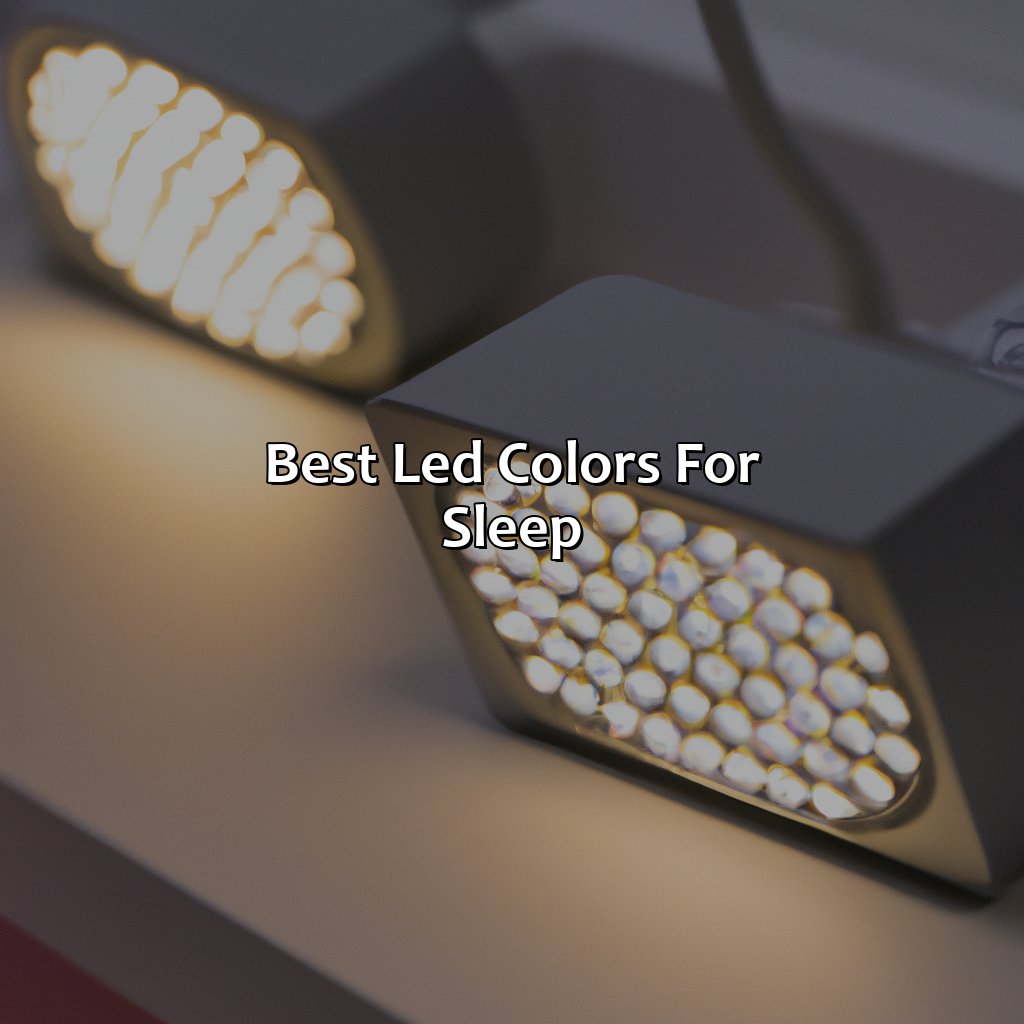 Best Led Colors For Sleep  - What Is The Best Led Color To Sleep With, 