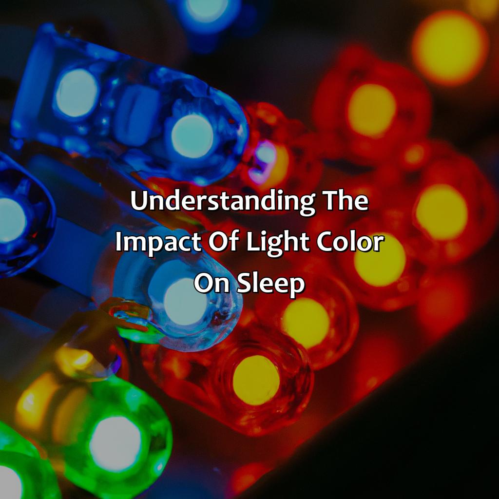 Understanding The Impact Of Light Color On Sleep  - What Is The Best Led Light Color To Sleep With Other Than Red, 