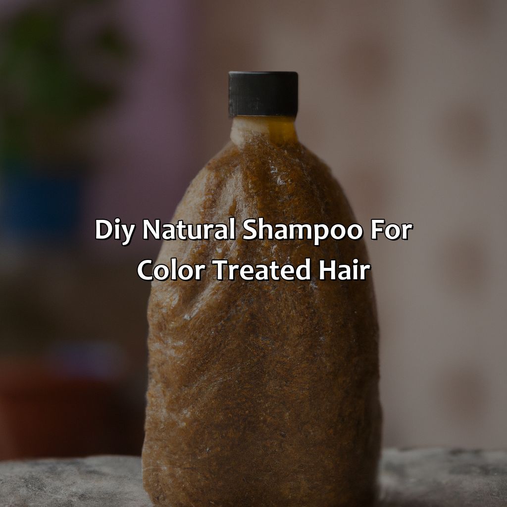 Diy Natural Shampoo For Color Treated Hair  - What Is The Best Shampoo For Color Treated Hair, 