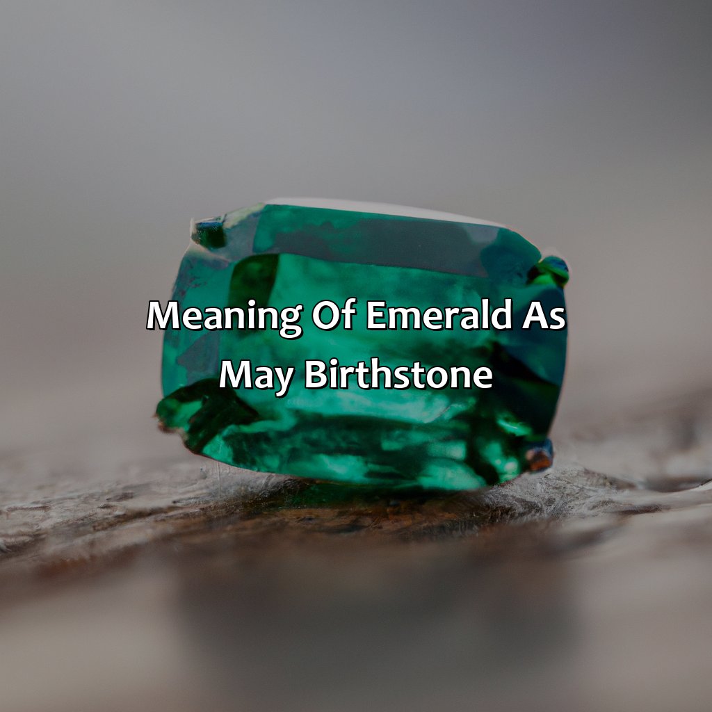 Meaning Of Emerald As May Birthstone  - What Is The Color For May, 