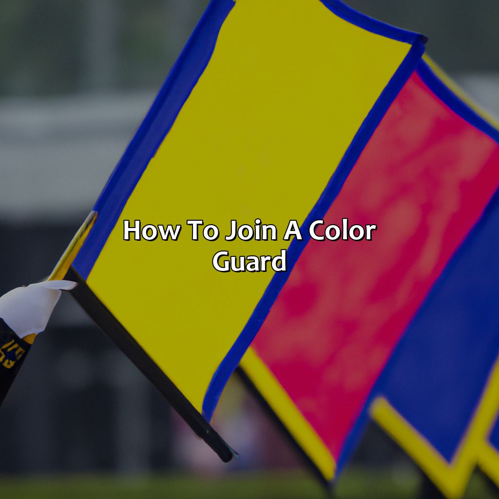 How To Join A Color Guard  - What Is The Color Guard, 
