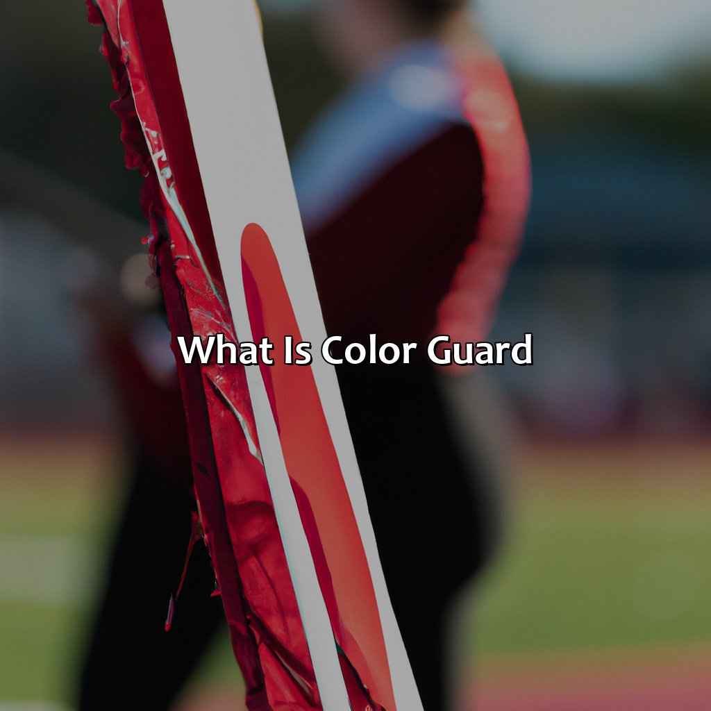 What Is Color Guard?  - What Is The Color Guard In High School, 