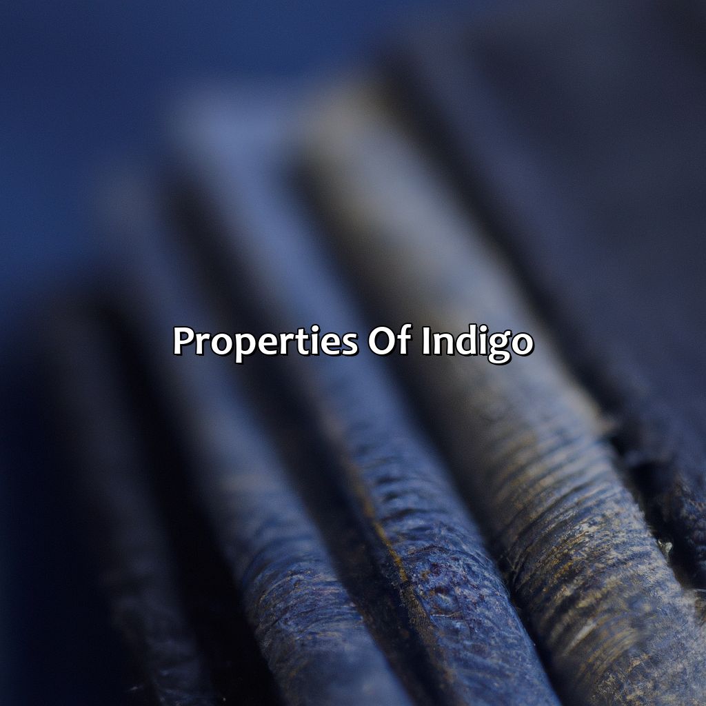Properties Of Indigo  - What Is The Color Indigo, 