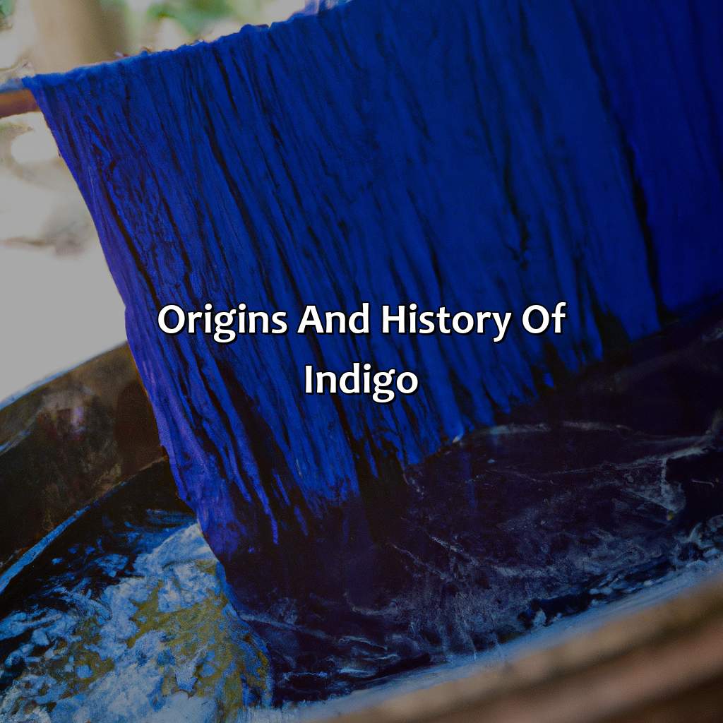 Origins And History Of Indigo  - What Is The Color Indigo, 
