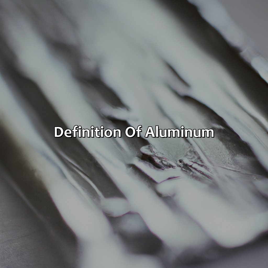 Definition Of Aluminum  - What Is The Color Of Aluminum, 
