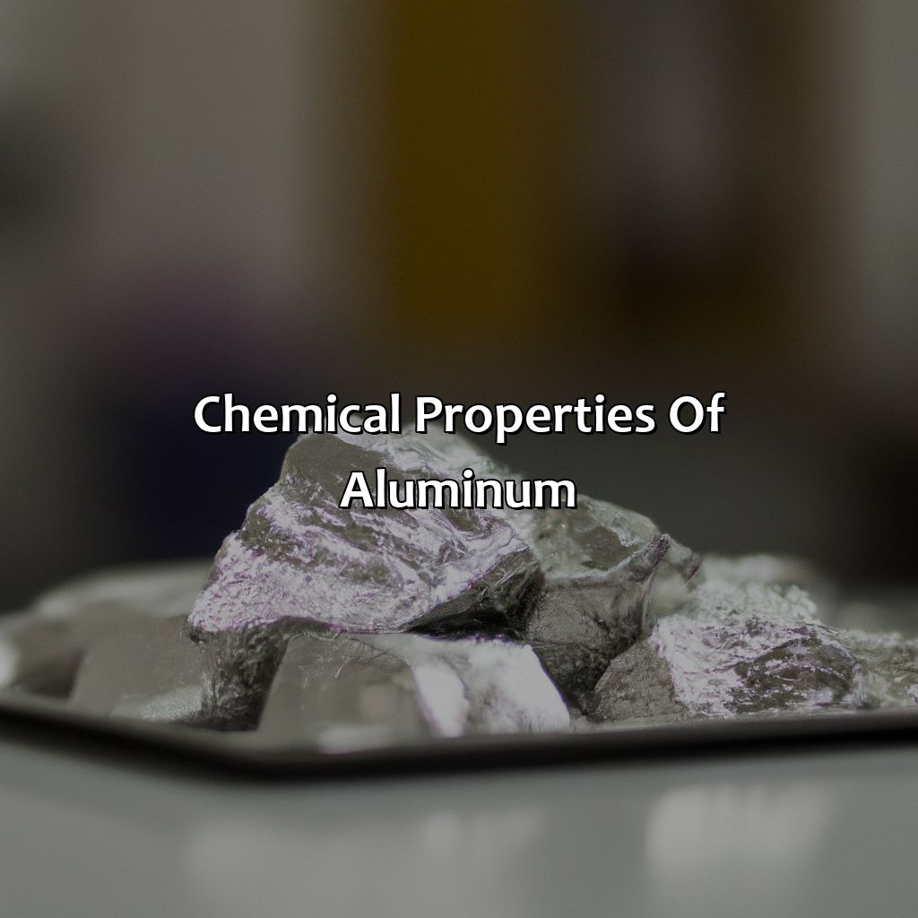 Chemical Properties Of Aluminum  - What Is The Color Of Aluminum, 
