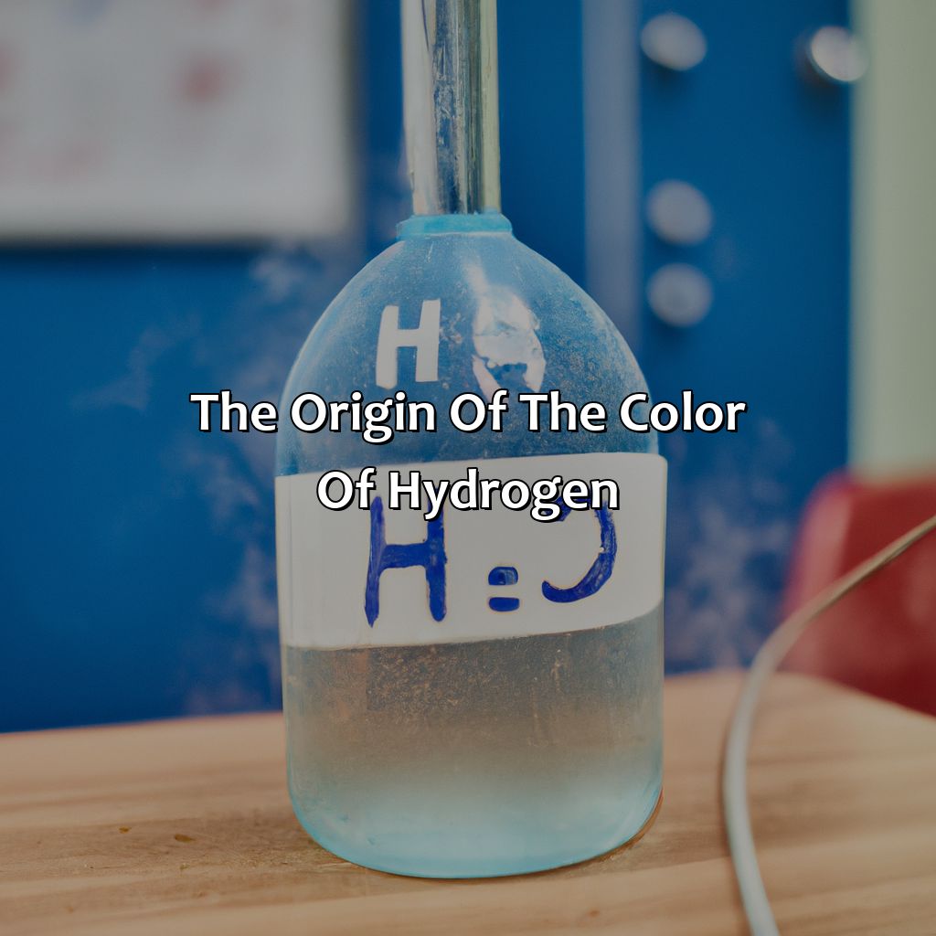 The Origin Of The Color Of Hydrogen  - What Is The Color Of Hydrogen, 