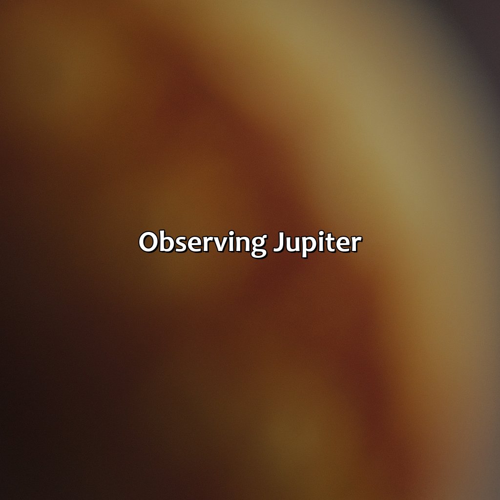 Observing Jupiter  - What Is The Color Of Jupiter, 