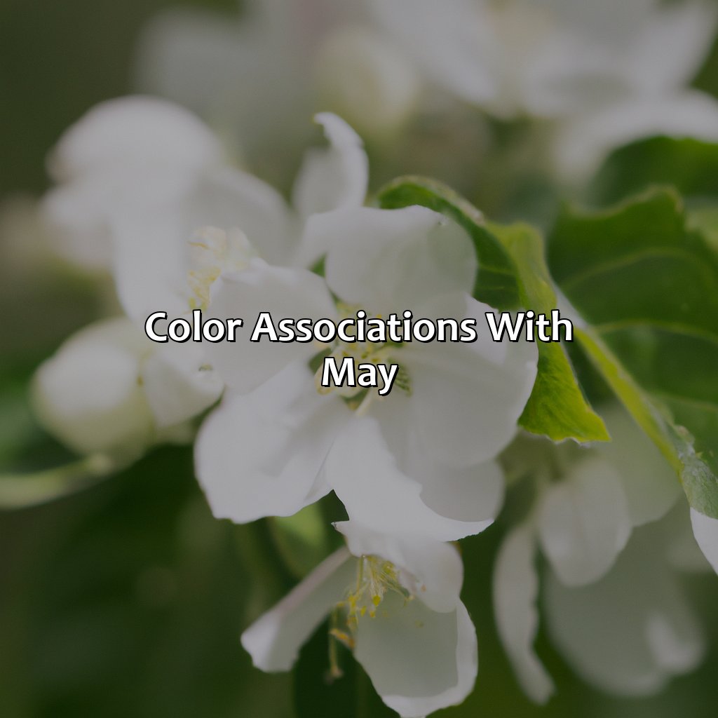 Color Associations With May  - What Is The Color Of May, 