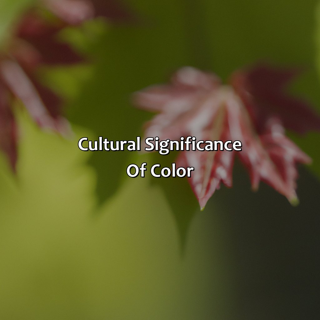 Cultural Significance Of Color  - What Is The Color Of May, 