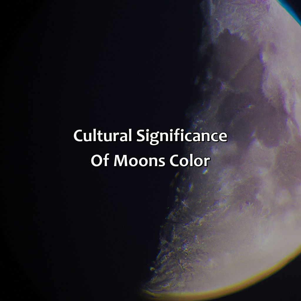 Cultural Significance Of Moon