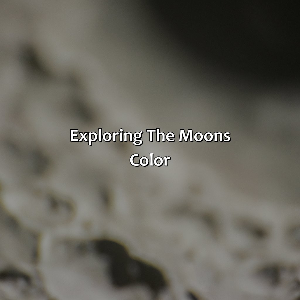 Exploring The Moon