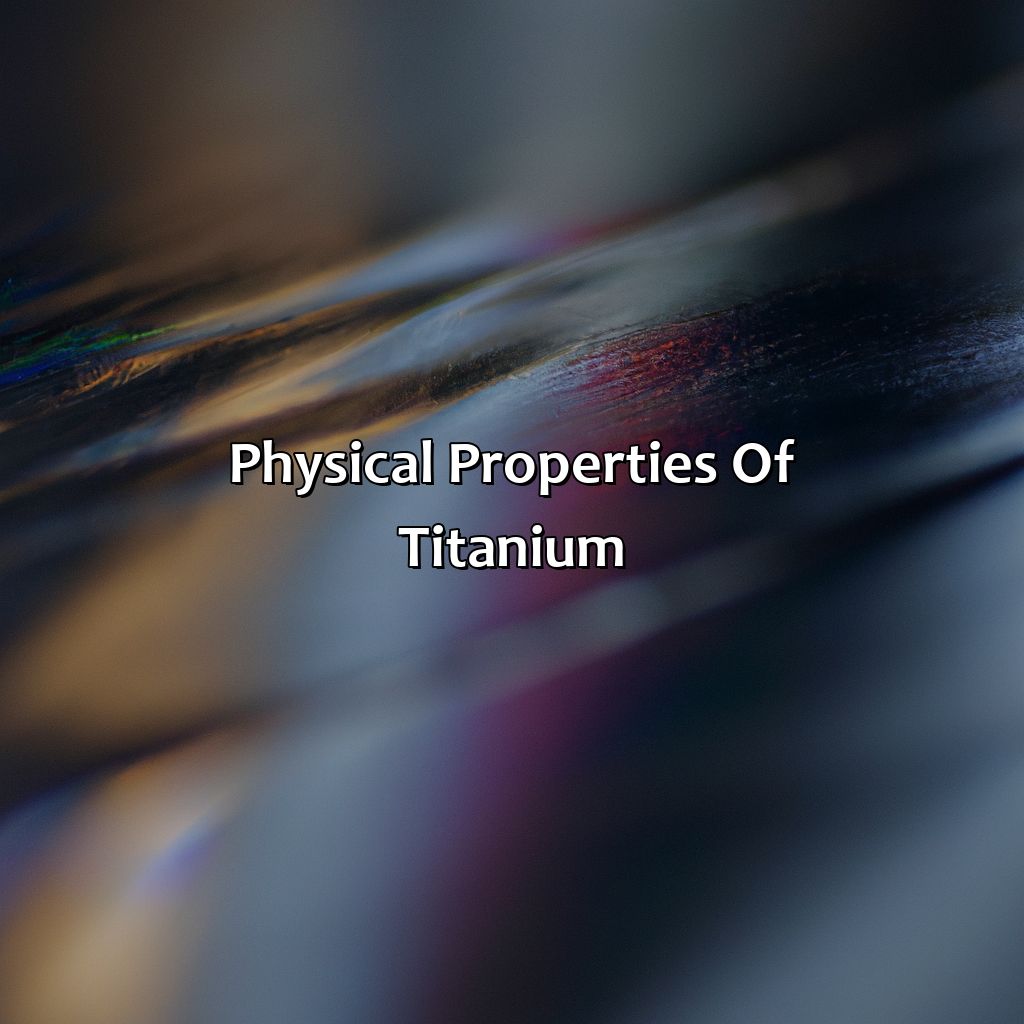 Physical Properties Of Titanium  - What Is The Color Of Titanium, 