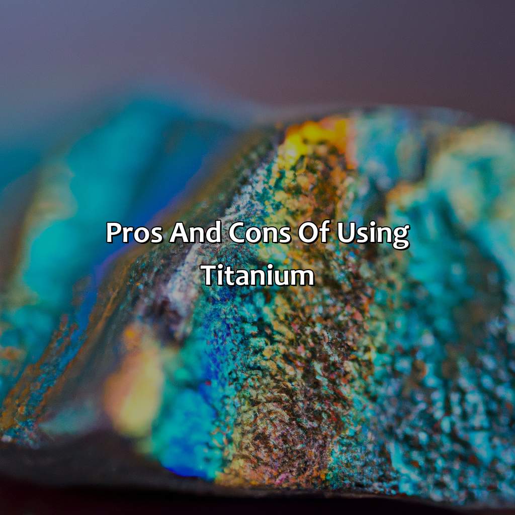 Pros And Cons Of Using Titanium  - What Is The Color Of Titanium, 