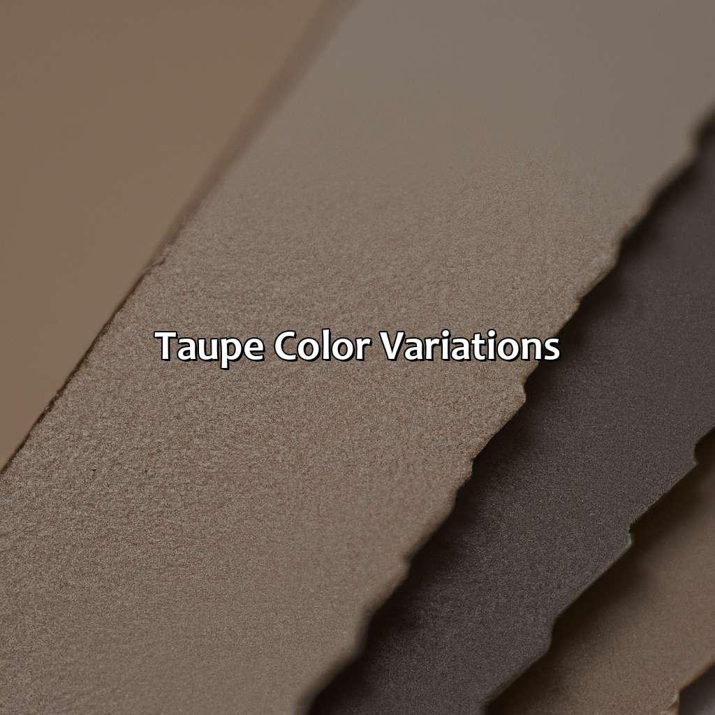 Taupe Color Variations  - What Is The Color Taupe, 
