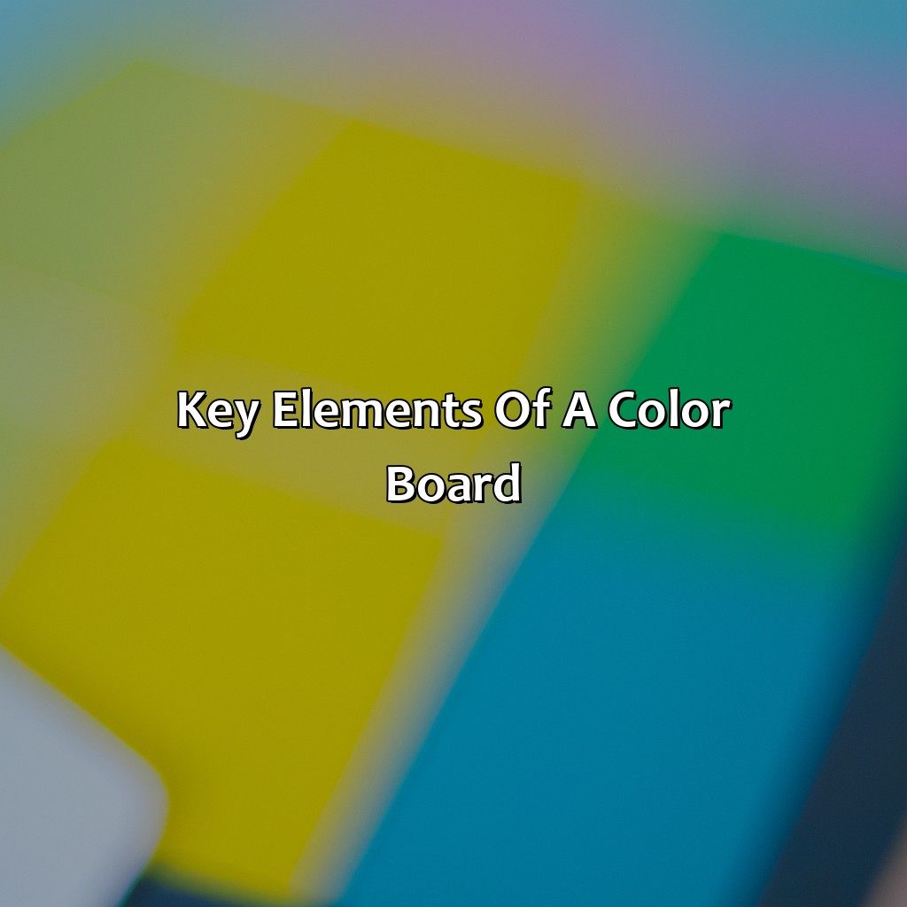 Key Elements Of A Color Board  - What Is The Concept Of A Color Board?, 