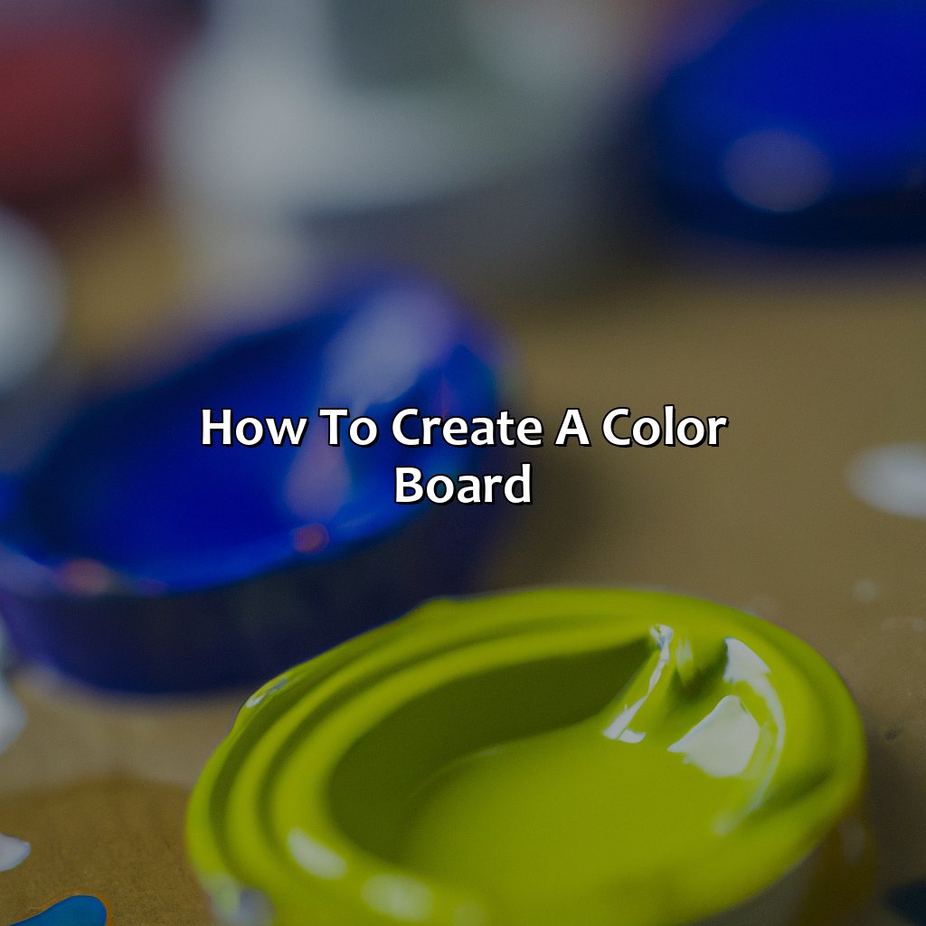 How To Create A Color Board  - What Is The Concept Of A Color Board?, 