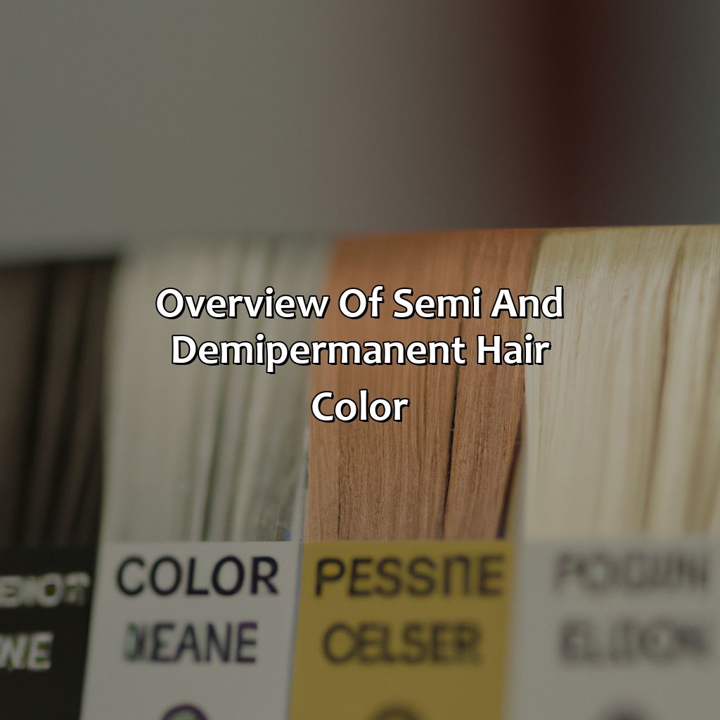 Overview Of Semi And Demi-Permanent Hair Color  - What Is The Difference Between Semi And Demi-Permanent Hair Color, 